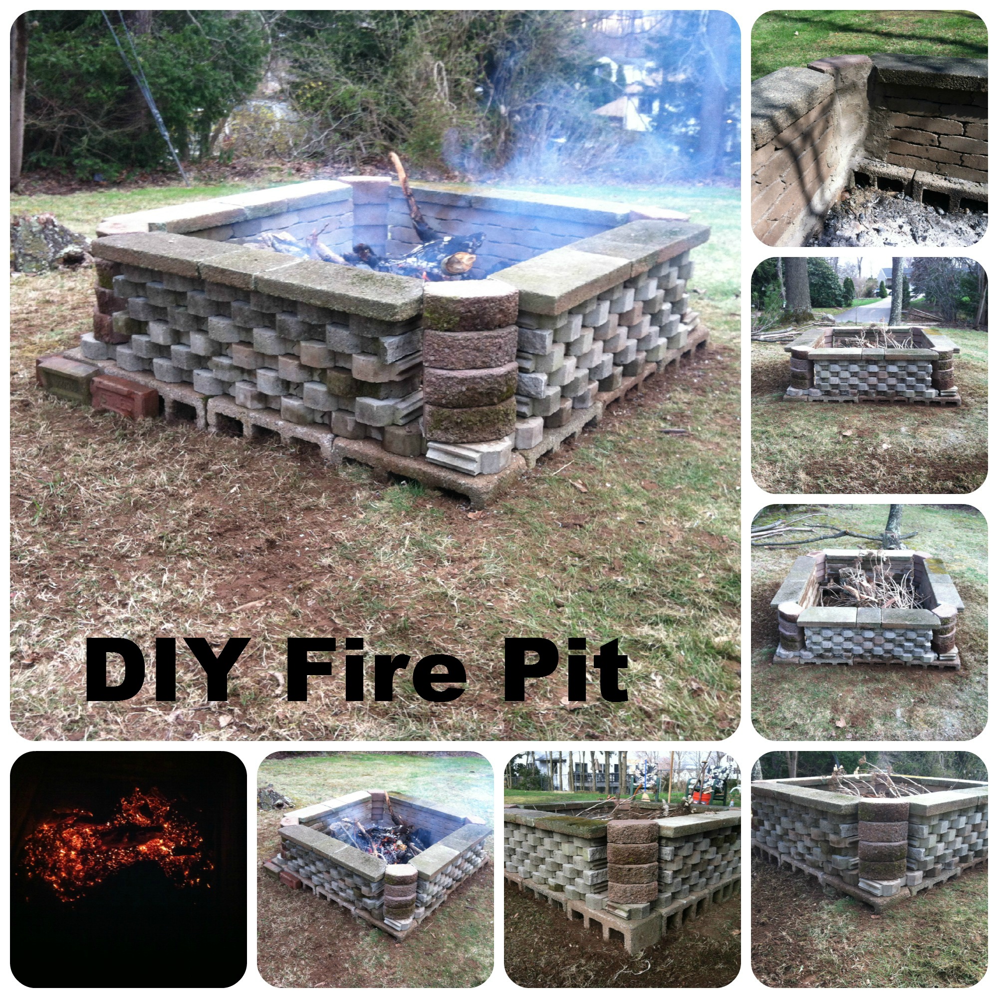 DIY Fire Pit area