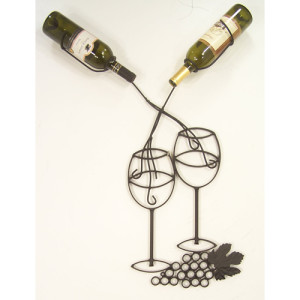 metal wine rack