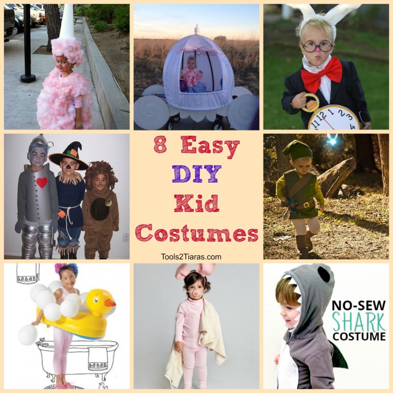 8 Easy DIY Costumes for Kids - Salty and Stylish