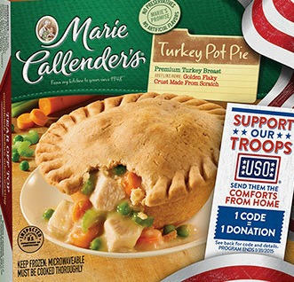 Marie Callender Turkey pot Pie