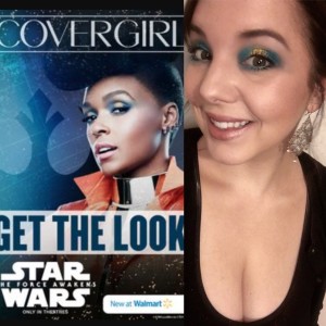 Resistance Pilot CoverGirl Star Wars Look