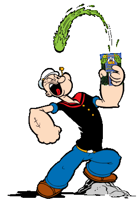 Popeye-spinach