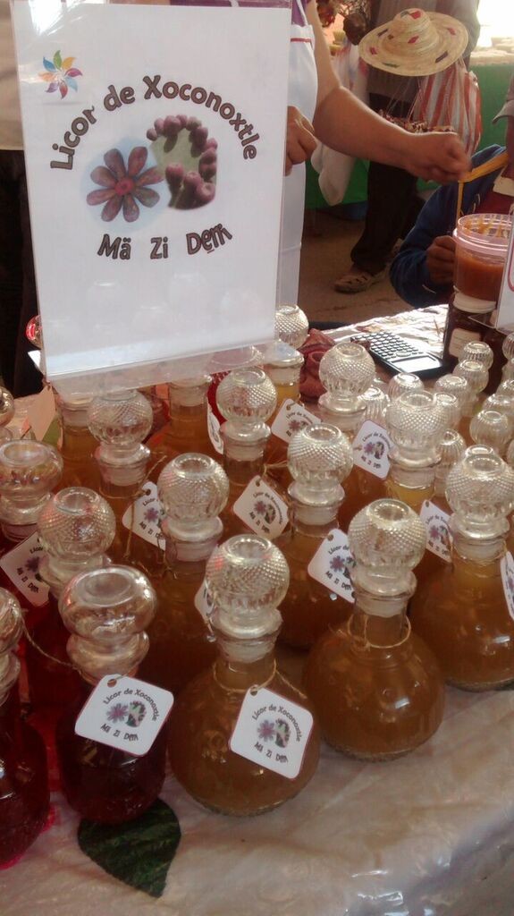 Liquor made in small batches from the fruit of local cacti