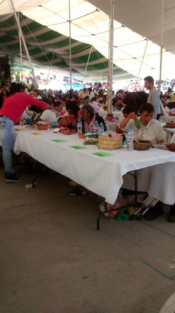 The judging portion of the fair