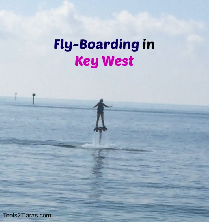Fly boarding in Key West
