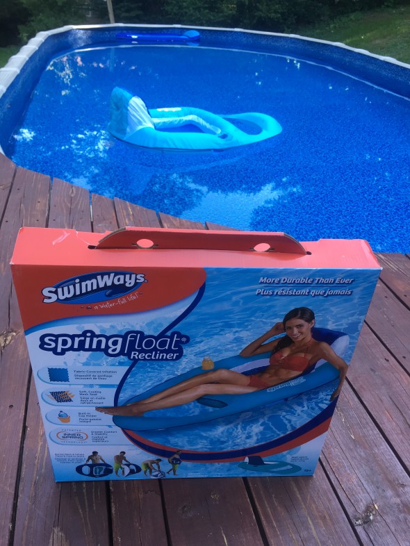 The SwimWays Spring Float Recliner