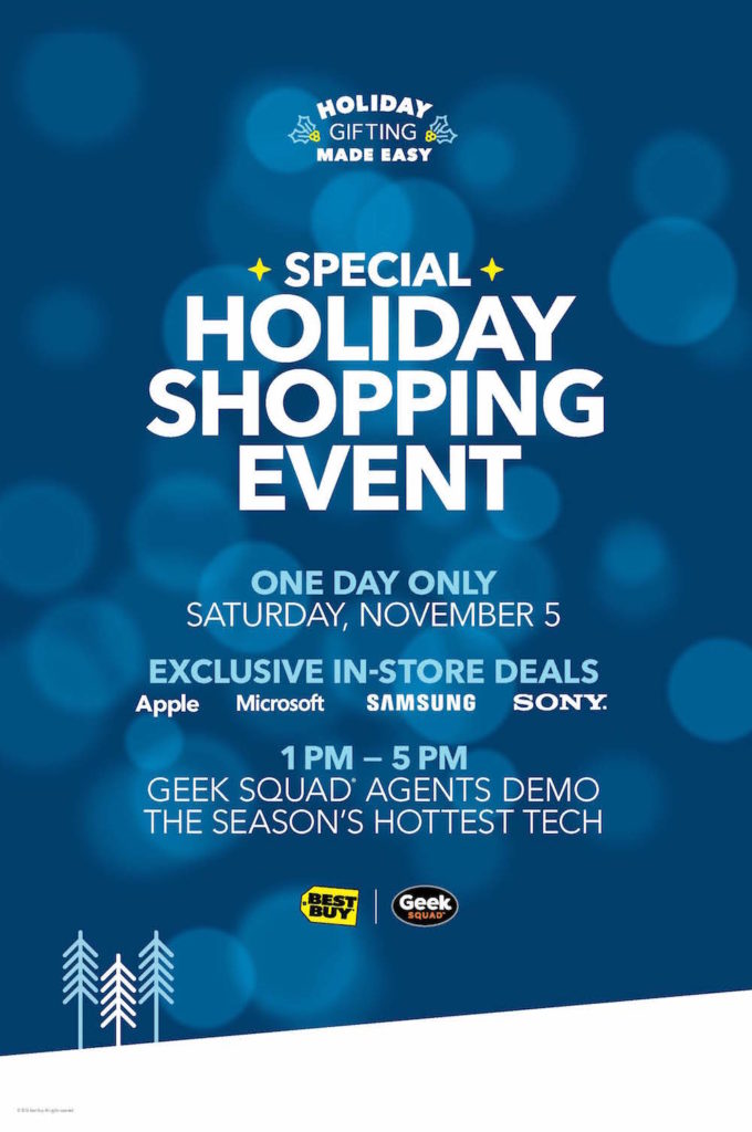 Best Buy Holiday InStore Event