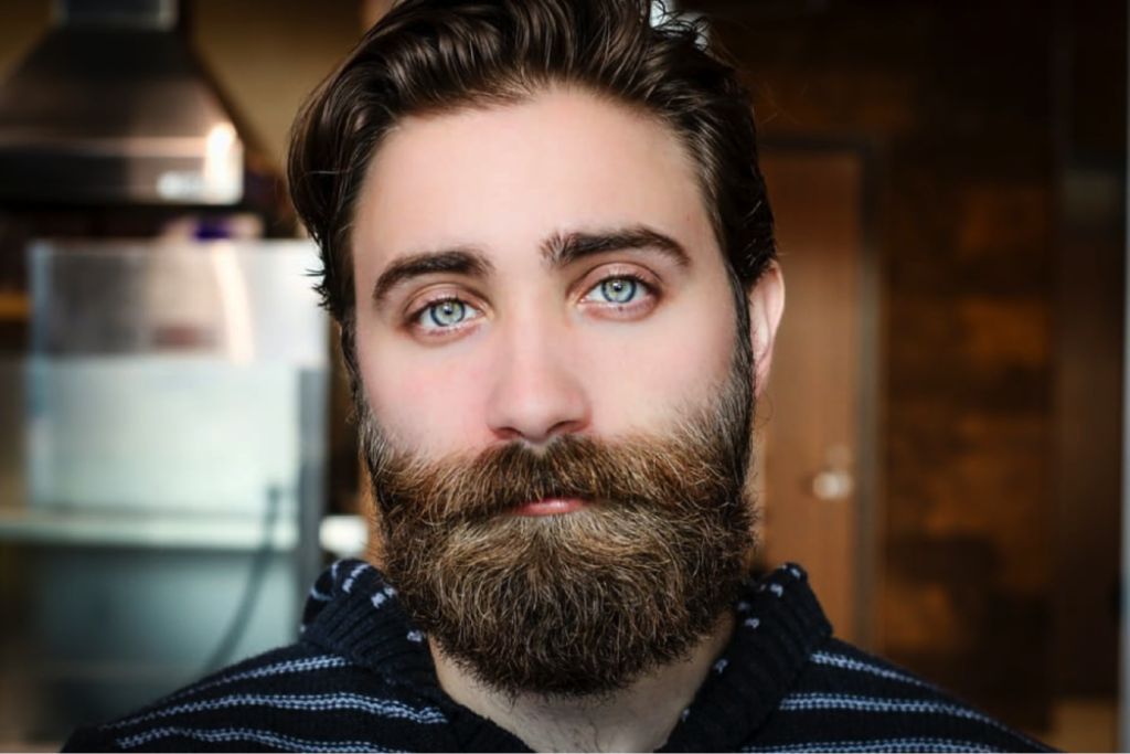 bushy beard