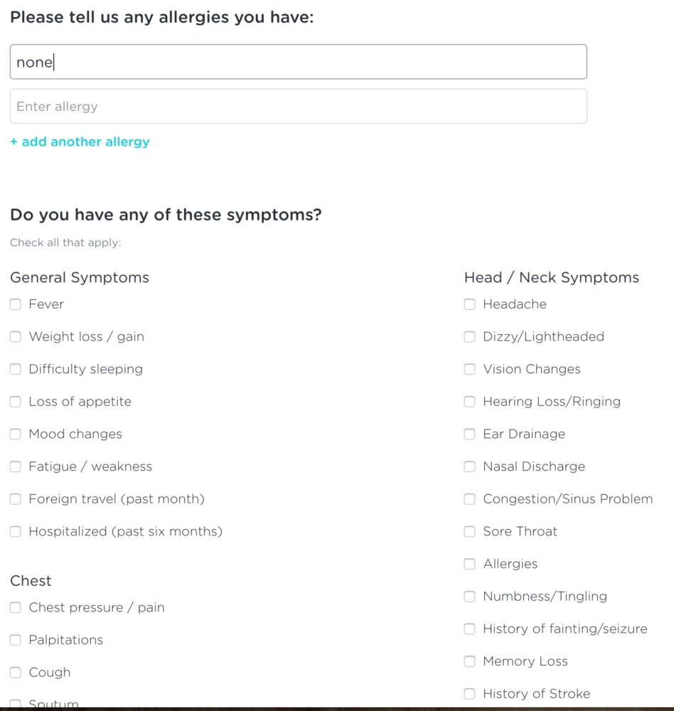 Doctor On Demand Form