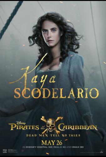 Kaya Scodelario -Carina Smyth Pirates of The Caribbean