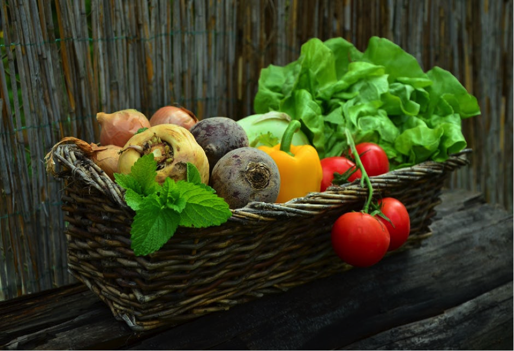 basket of veggies