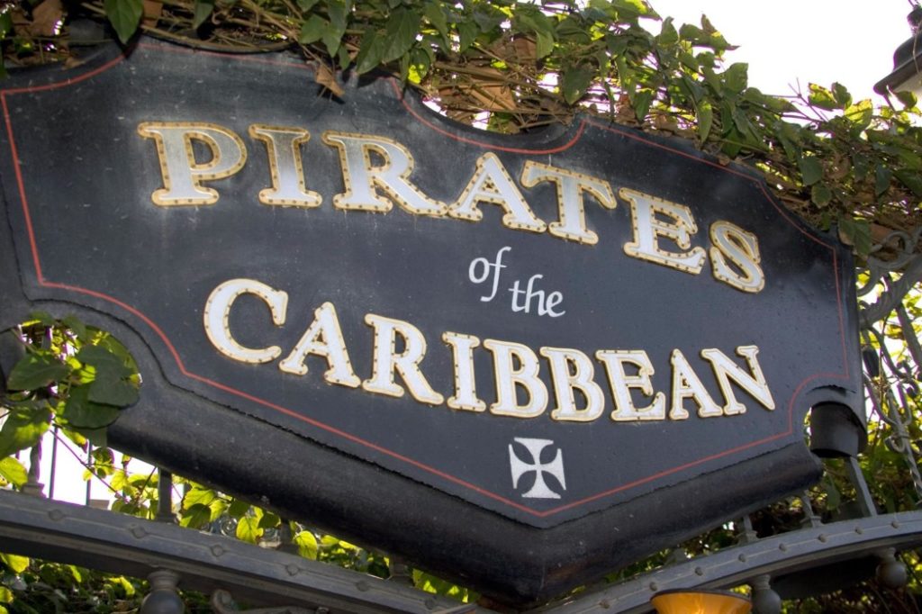 Pirates of the Caribbean ride