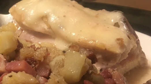 Asiago and Speck Italian Stuffed Chicken - Salty and Stylish