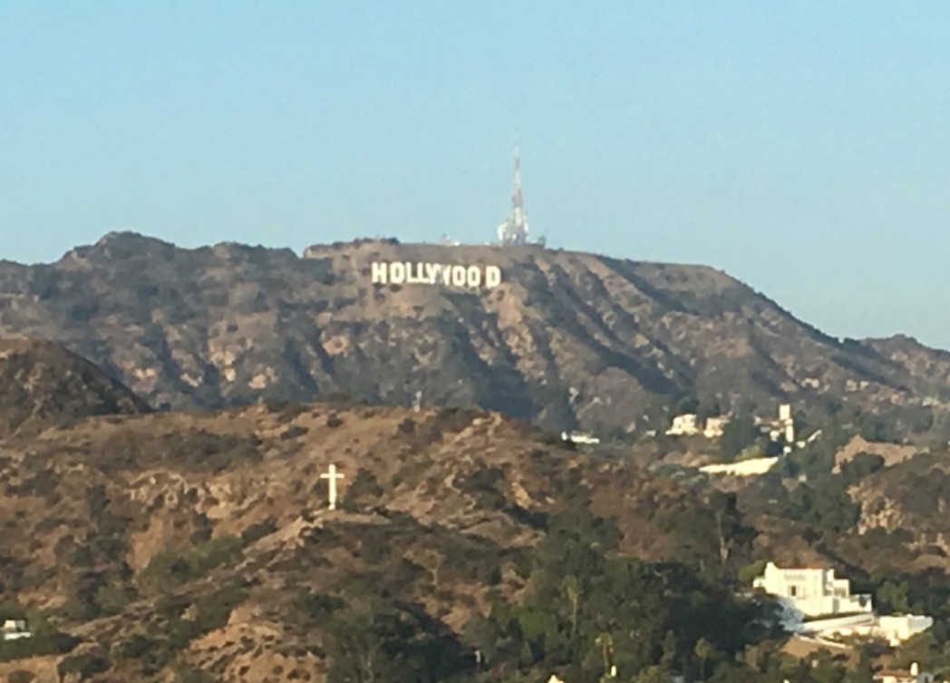 Hollywood Sign from Loews Hotel