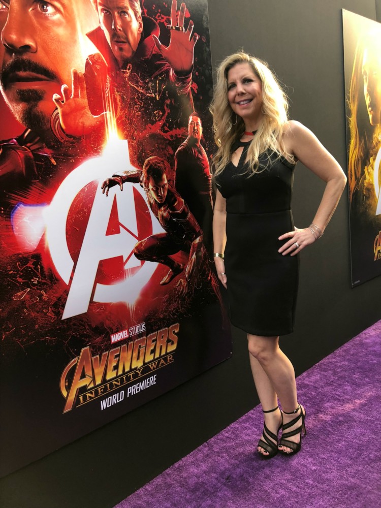 Avengers red carpet premiere_ Rachel Ferrucci