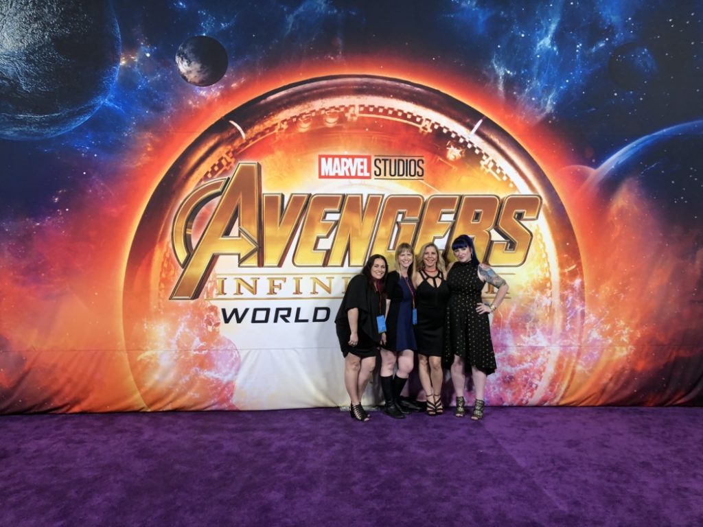 Avengers red carpet premiere_ Rachel Ferrucci
