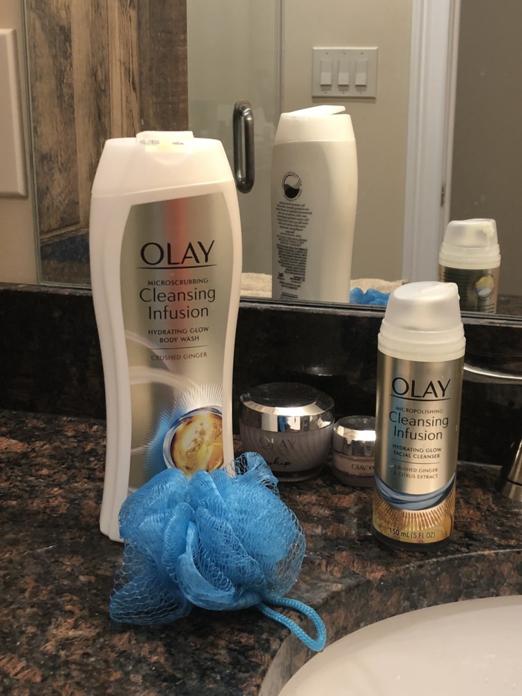Olay Micropolishing Cleansing Infusion Facial Cleanser 