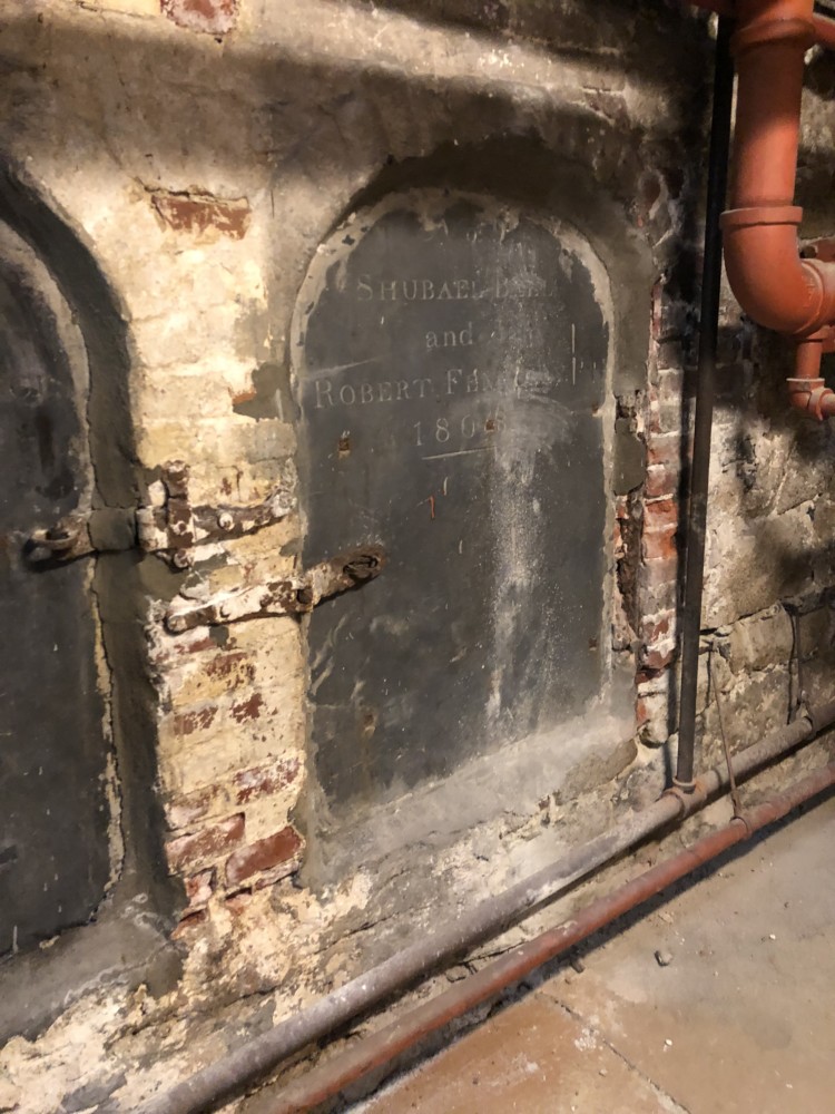 Old North Church crypt