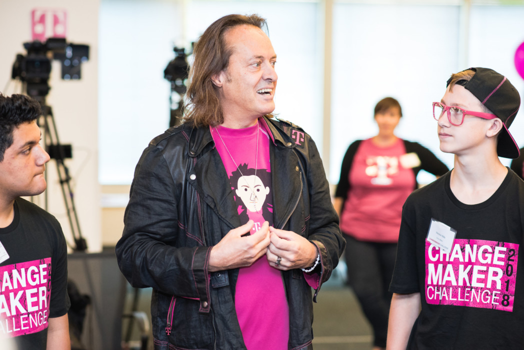 T-Mobile CEO John Legere Speaks to all 30 Changemaker Winners