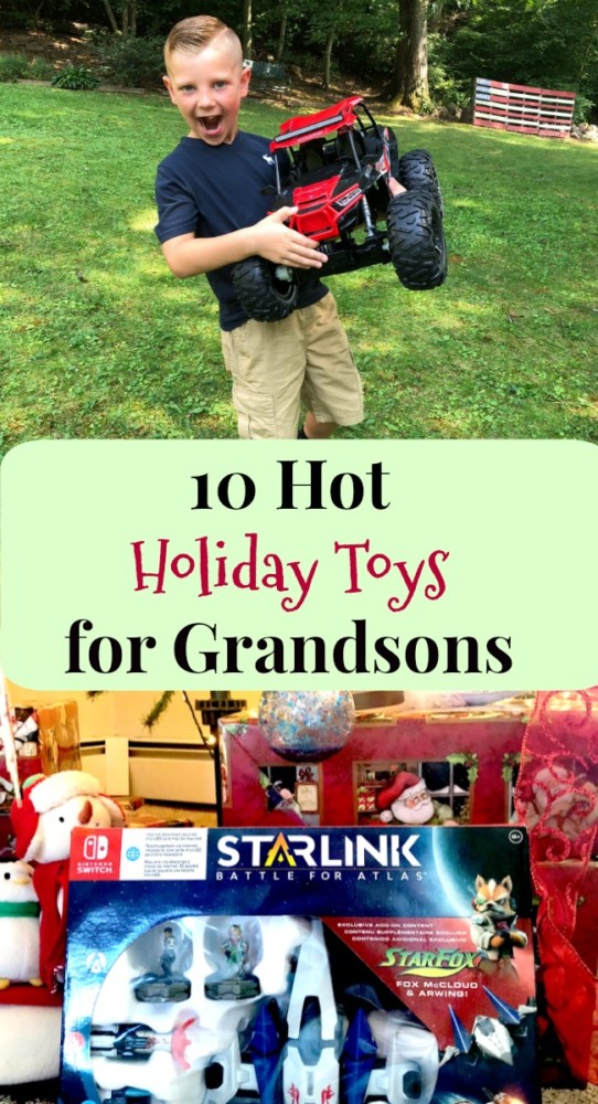 10 Hot Holiday Toys Gift Guide for Grandsons - Salty and Stylish