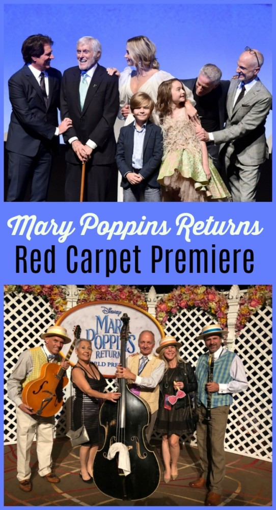 Mary Poppins Returns Red Carpet premiere
