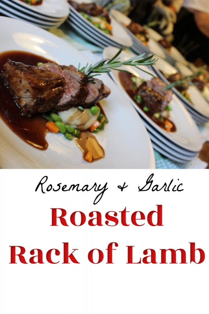 Roasted Rack of lamb
