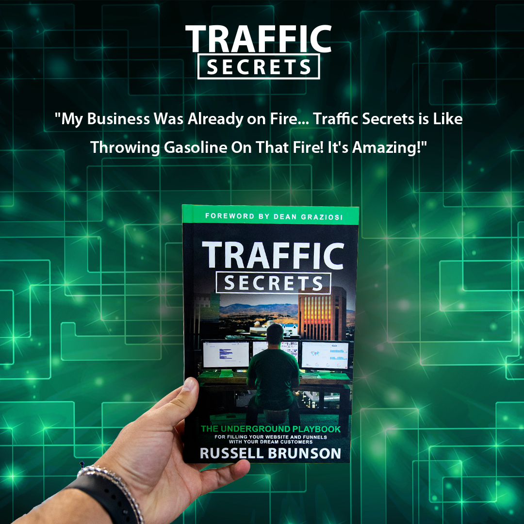 Russell Brunson Web Traffic Secrets Book - Tools2Tiaras