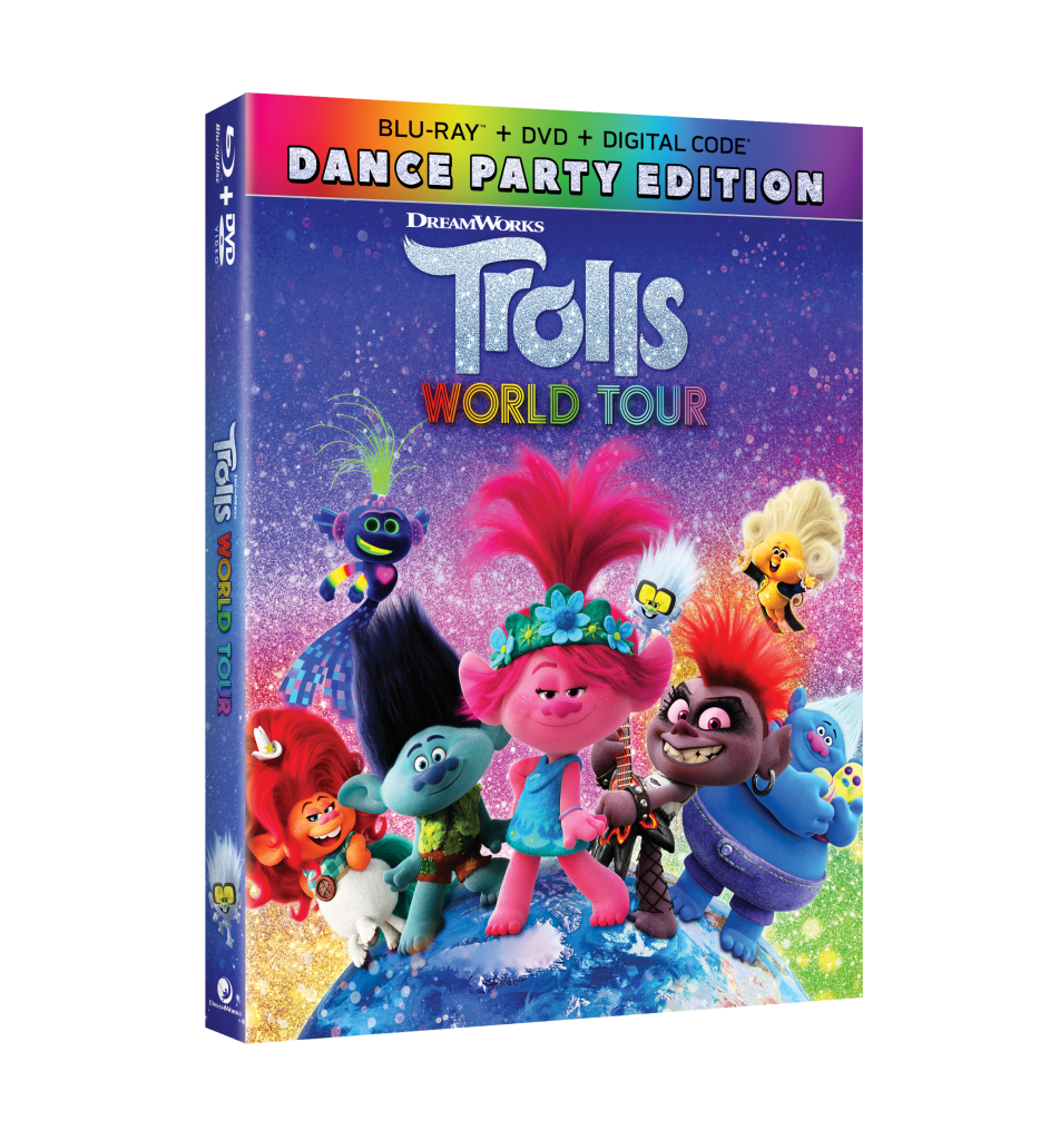 Trolls World Tour Movie DVD and Activity Packets Salty and Stylish